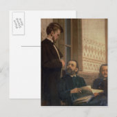 スラブ系の作曲家 ポストカード (正面/裏面)