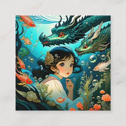 スラブ語の童話の伝統は主に~の特徴である スクエア名刺 (正面)