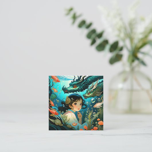 スラブ語の童話の伝統は主に~の特徴である スクエア名刺 (スタンド正面)