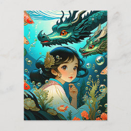 スラブ語の童話の伝統は主に～の特徴である ポストカード