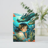 スラブ語の童話の伝統は主に~の特徴である ポストカード (スタンド正面)