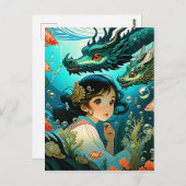 スラブ語の童話の伝統は主に~の特徴である ポストカード (正面/裏面)