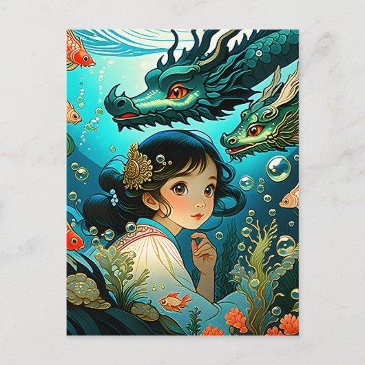 スラブ語の童話の伝統は主に~の特徴である ポストカード (正面)