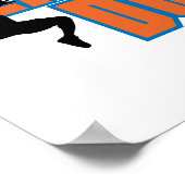 スラムダンクバスケットボールデザイン ポスター (角)