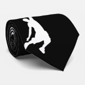 スラムダンクバスケットボールプレーヤー – ホワイトシルエット ネクタイ (ロール)