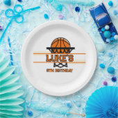 スラムダンクバスケットボール誕生日紙カップ ペーパープレート (パーティー)