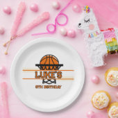 スラムダンクバスケットボール誕生日紙カップ ペーパープレート (パーティー)