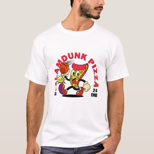スラムダンクピザ Tシャツ (正面)