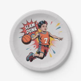 スラムダンクボーイ誕生日バッシュ ペーパープレート