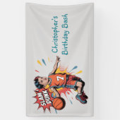 スラムダンクボーイ誕生日バッシュ 横断幕 (縦)