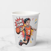 スラムダンクボーイ誕生日バッシュ 紙コップ (裏面)