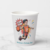 スラムダンクボーイ誕生日バッシュ 紙コップ (正面)