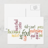 スラムダンク・ドリームズ：バスケットボール - チャンピオンのゲーム ポストカード (正面/裏面)