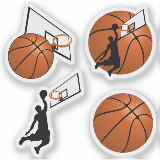 スラムダンク！バスケットボール選手 シール (正面)