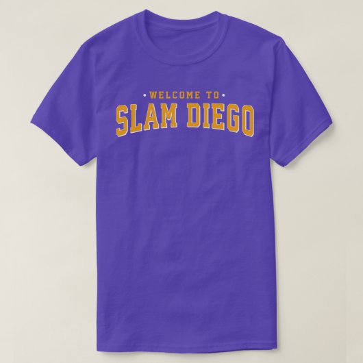 スラムディエゴへようこそ Tシャツ (デザイン正面)