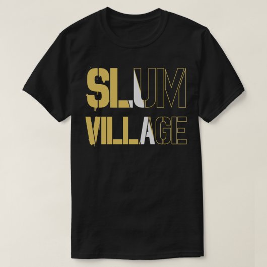 スラムヴィレッジ Tシャツ (デザイン正面)