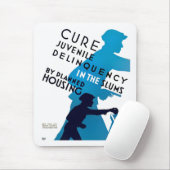 スラム街での少年非行を治す マウスパッド (マウス)