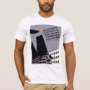 スラム街の犯罪をなくす Tシャツ