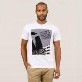 スラム街の犯罪をなくす Tシャツ (正面フル)