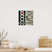 スラロムポスターウォールアート ポスター (キッチン)