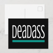 スラングの贈り物実在に真剣に取り組む ポストカード (正面/裏面)