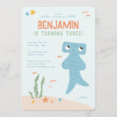 スランバーキンズ ハンマーヘッドの誕生日パーティー 招待状 (正面)