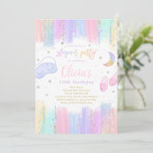 スランバースリーポバーバースデーパーティティーントゥイーンパーティー 招待状 (スタンド正面)