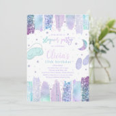 スランバースリーポバーバースデーパーティティーントゥイーンパーティー 招待状 (スタンド正面)