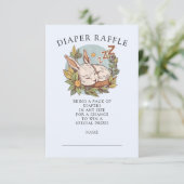 スランバーバニーおむつラッフル エンクロージャーカード (スタンド正面)