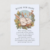 スランバーバニーブックベビー エンクロージャーカード (正面)