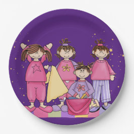 スランバーバースデーパーティー ペーパープレート