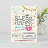 スランバーパーティの招待状 招待状 (スタンド正面)