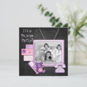 スランバーパーティーおもしろい 招待状 (スタンド正面)