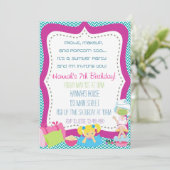 スランバーパーティーの招待 招待状 (スタンド正面)