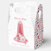 スランバーパーティースリーポバーテント子供の誕生日パーティー フェイバーボックス (オープン)