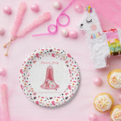 スランバーパーティースリーポバーテント子供の誕生日パーティー ペーパープレート (パーティー)