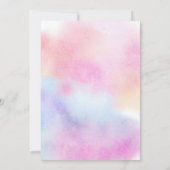 スランバーパーティー誕生日招待状 招待状 (裏面)