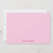 スランバーパーティー誕生日 招待状 (裏面)