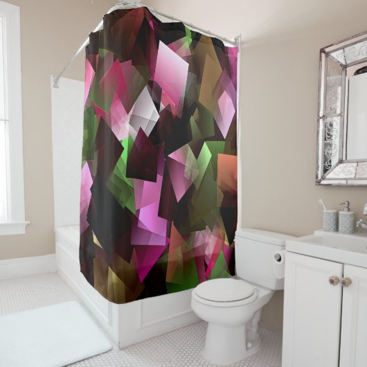 スランバーパーティー..... シャワーカーテン (インサイチュ)