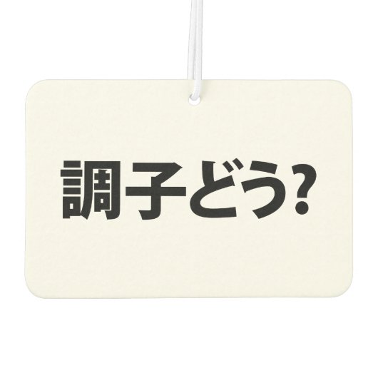 スラン日本のグ何が起こったの調子どう?銚子堂 カーエアーフレッシュナー (裏面)