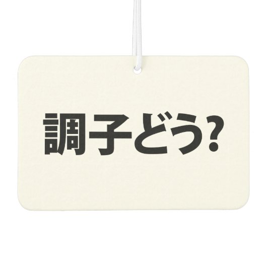 スラン日本のグ何が起こったの調子どう?銚子堂 カーエアーフレッシュナー (正面)
