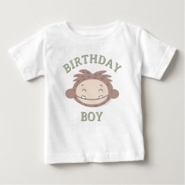 スラン バーキンズ ビッグフット バースデー ボーイ ベビーTシャツ