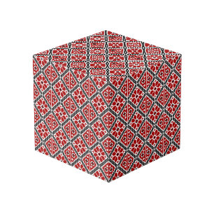 スラヴ民族の刺繍, バルカン伝統 フォトキューブ
