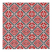 スラヴ民族の刺繍, バルカン伝統 フォトキューブ (正面)