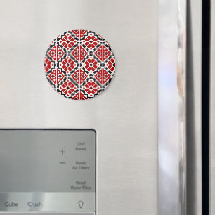 スラヴ民族の刺繍, バルカン伝統 マグネット