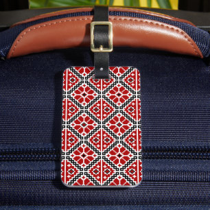 スラヴ民族の刺繍, バルカン伝統 ラゲッジタグ