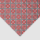スラヴ民族の刺繍, バルカン伝統 薄葉紙 (詳細)