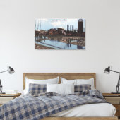 スラードミルのビュー キャンバスプリント (インサイチュ (寝室))