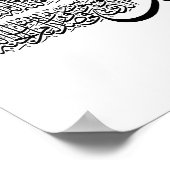 スラー・アン・ナス・イスラム・アート ポスター (角)