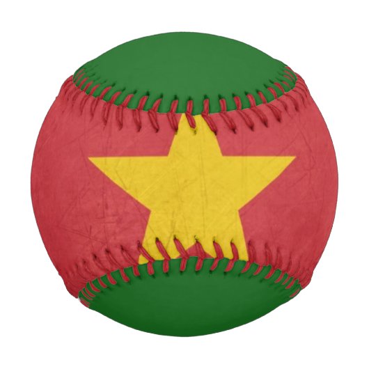 スリグランジナム国旗 野球ボール (正面)